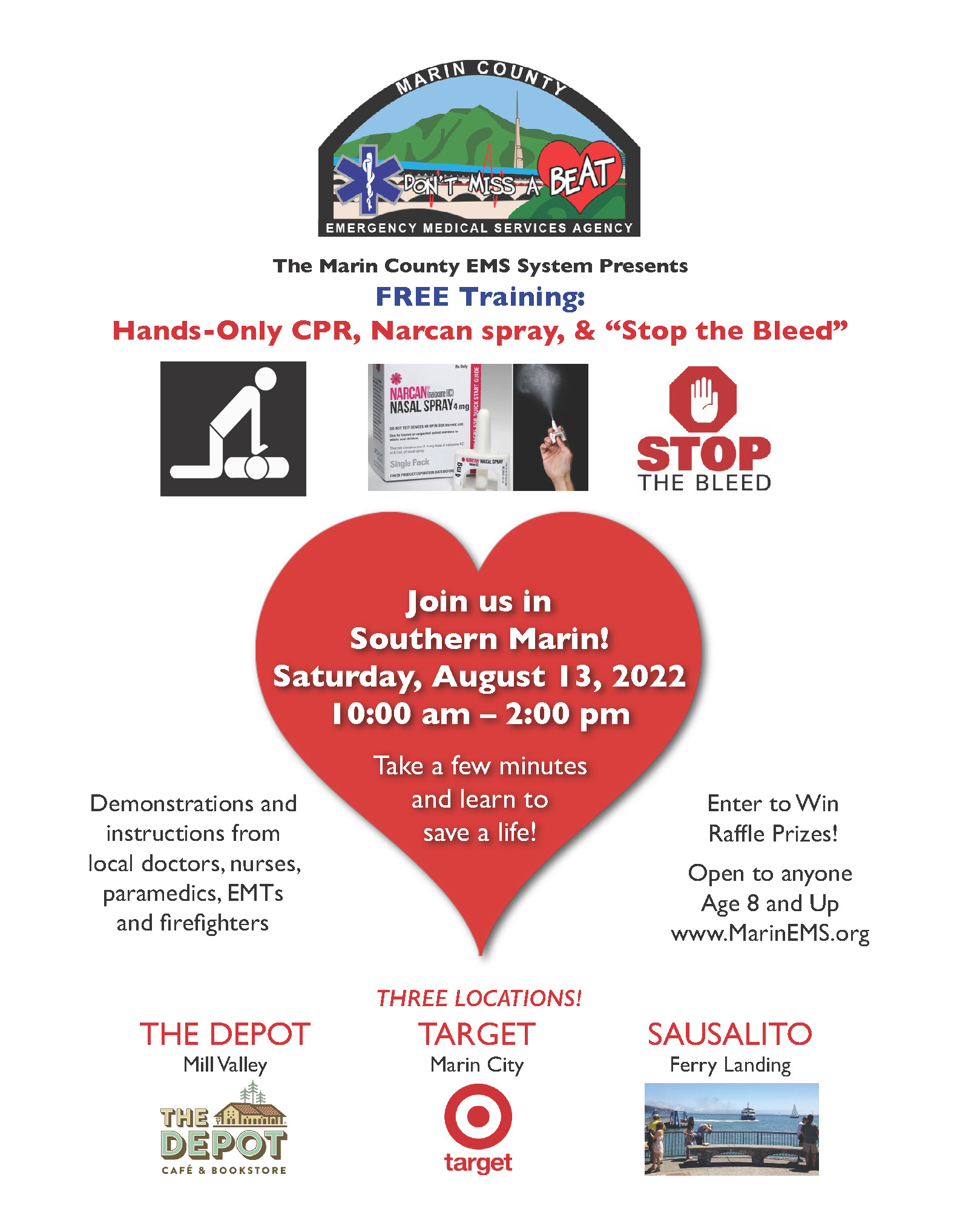 Stop the Bleed flyer 2022