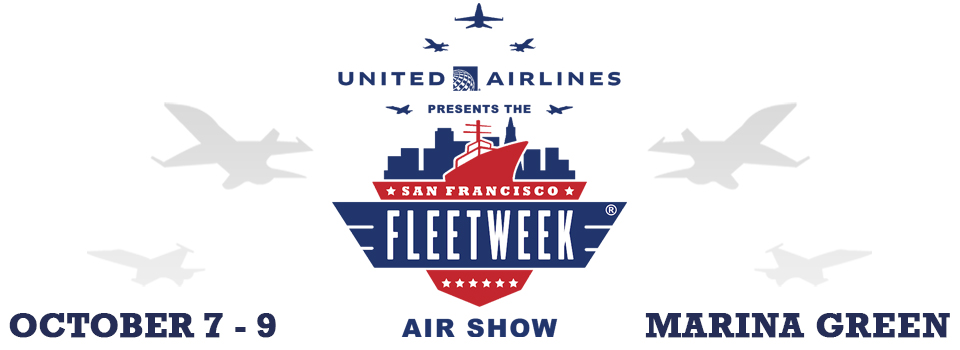 Fleet Week 2022 logo - October 7-9, Marina Green, SF