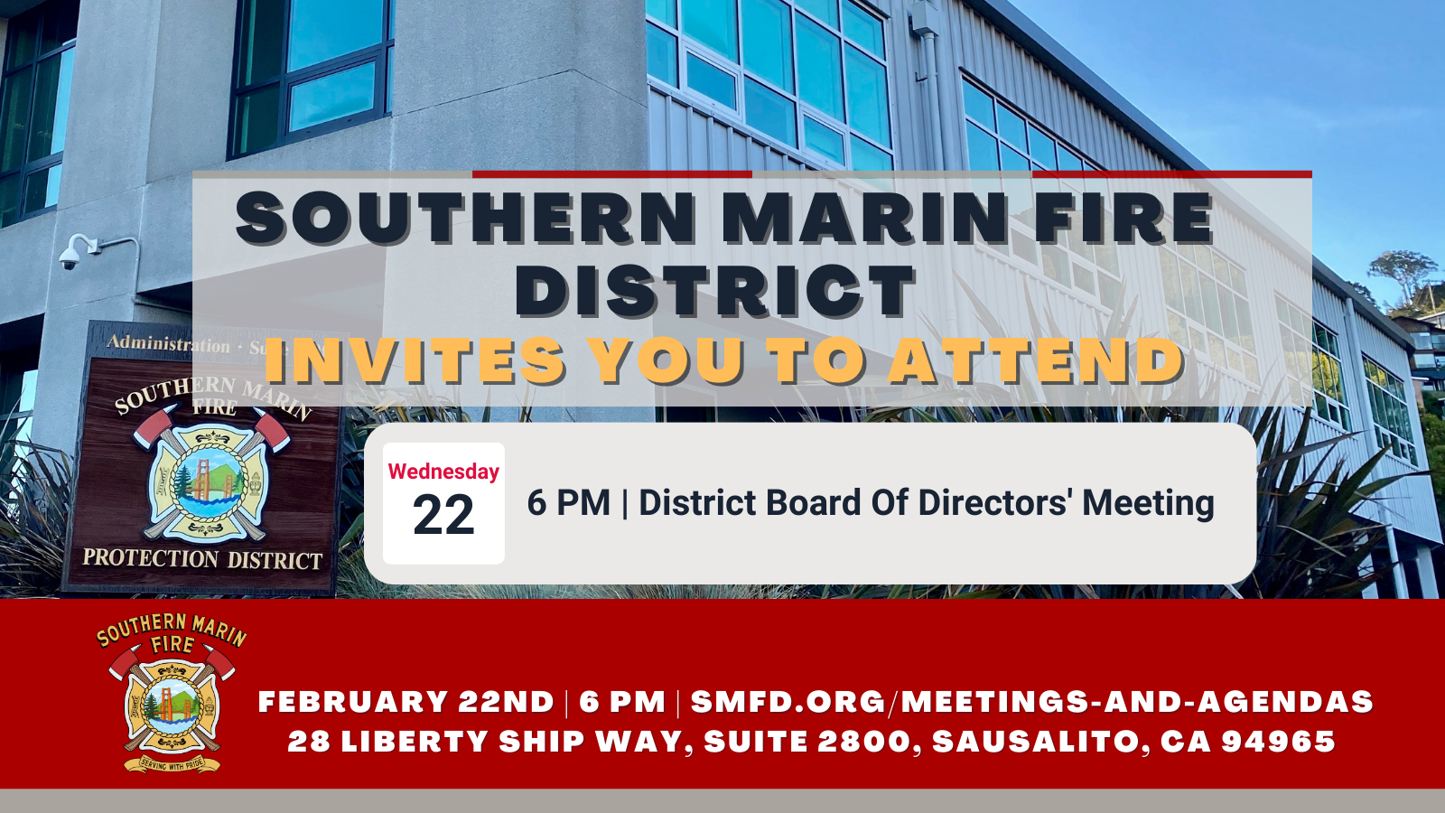 SMFD Board Meeting February 2023