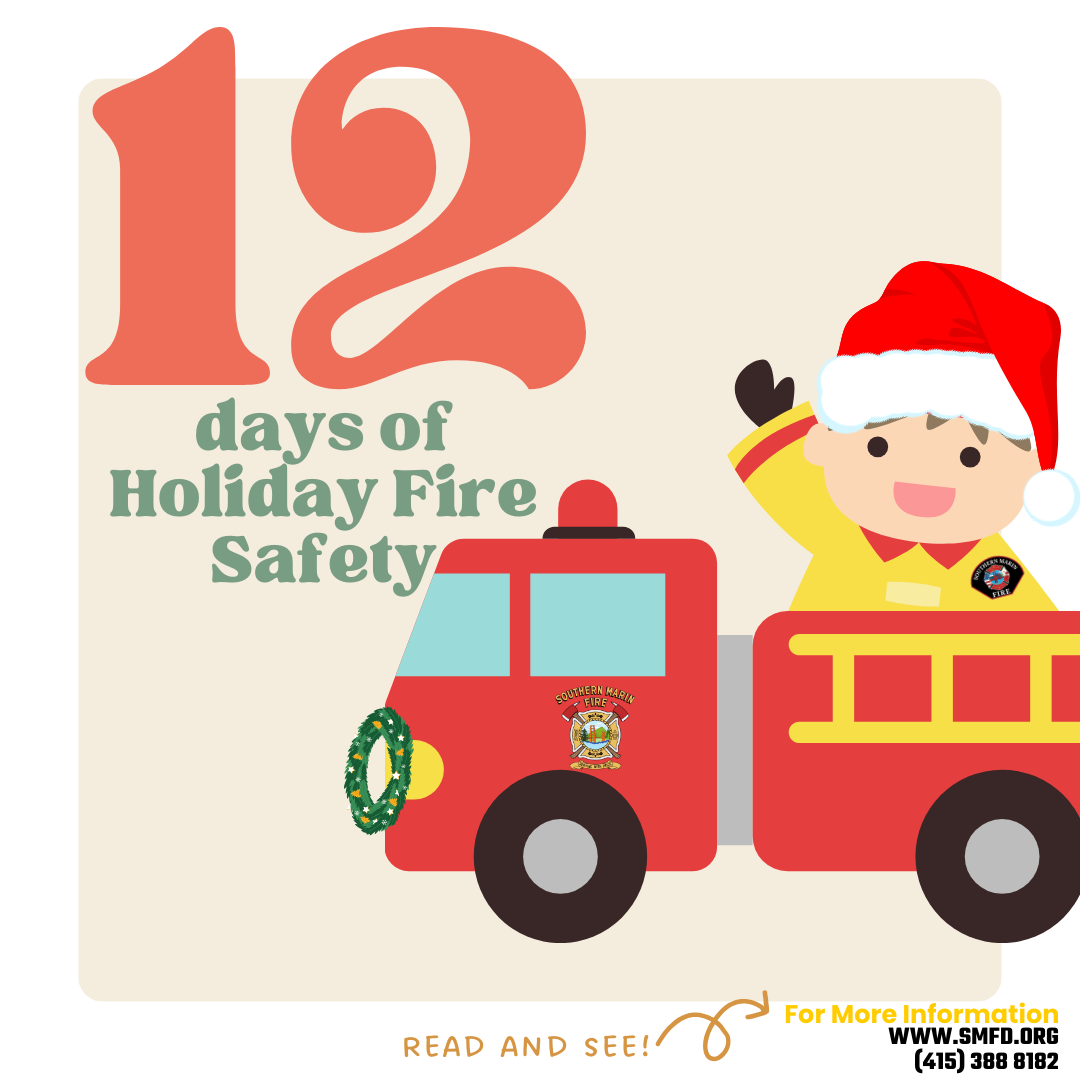 12 Days Of Holiday Fire Safety - SMFD - 2023 image