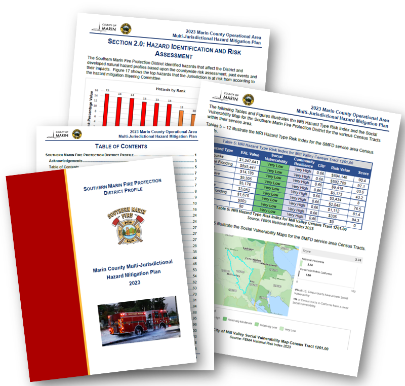 Marin County’s Multi-Jurisdictional Hazard Mitigation Plan