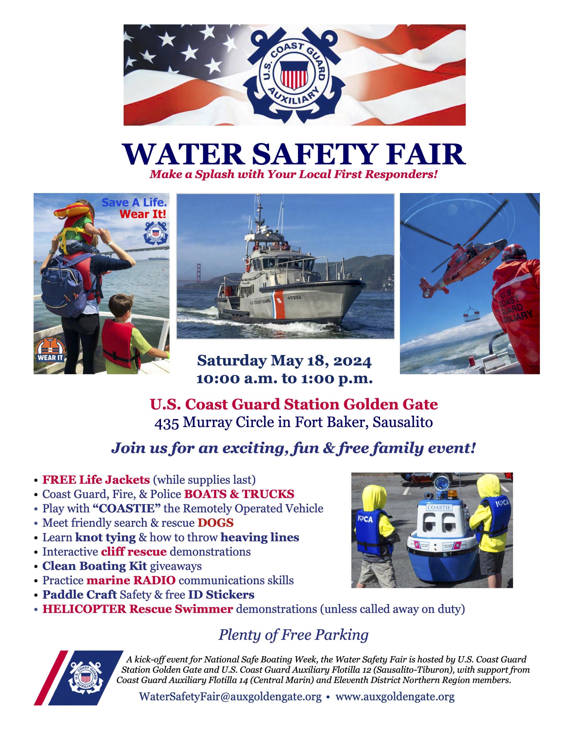 2024 Water Safety Fair Flyer