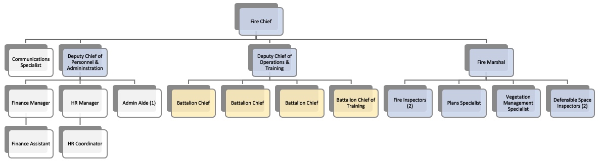 SMFD Organization Chart 2024 image